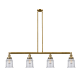 A thumbnail of the Innovations Lighting 214 Canton Brushed Brass / Seedy
