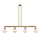 A thumbnail of the Innovations Lighting 214-S Olean Brushed Brass / Matte White