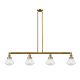 A thumbnail of the Innovations Lighting 214-S Olean Brushed Brass / Seedy