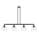 A thumbnail of the Innovations Lighting 214-10-53 Bell Linear Matte Black / Clear Deco Swirl