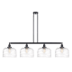 A thumbnail of the Innovations Lighting 214--13-54-L Bell Linear Matte Black / Clear Deco Swirl