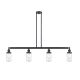 A thumbnail of the Innovations Lighting 214-S Dover Matte Black / Clear