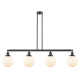 A thumbnail of the Innovations Lighting 214-13-53 Beacon Linear Oil Rubbed Bronze / Matte White