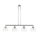 A thumbnail of the Innovations Lighting 214-10-53 Bell Linear Polished Chrome / Clear Deco Swirl