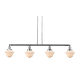 A thumbnail of the Innovations Lighting 214-S Small Oxford Polished Chrome / Matte White Cased