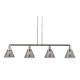 A thumbnail of the Innovations Lighting 214-S Large Cone Polished Nickel / Smoked