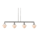 A thumbnail of the Innovations Lighting 214-S Small Oxford Polished Nickel / Matte White Cased