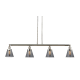 A thumbnail of the Innovations Lighting 214-S Small Cone Polished Nickel / Smoked