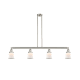 A thumbnail of the Innovations Lighting 214 Small Canton Brushed Satin Nickel / Matte White