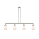 A thumbnail of the Innovations Lighting 214 Bellmont Brushed Satin Nickel / Matte White