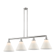 A thumbnail of the Innovations Lighting 214 X-Large Cone Brushed Satin Nickel / Matte White