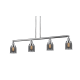 A thumbnail of the Innovations Lighting 214-S Small Bell Brushed Satin Nickel / Plated Smoked