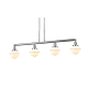A thumbnail of the Innovations Lighting 214-S Small Oxford Brushed Satin Nickel / Matte White Cased