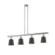 A thumbnail of the Innovations Lighting 214 Addison Brushed Satin Nickel / Matte Black