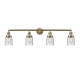 A thumbnail of the Innovations Lighting 215-10-42 Bell Vanity Antique Brass / Seedy