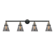 A thumbnail of the Innovations Lighting 215-S Small Cone Black Antique Brass / Smoked