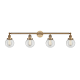 A thumbnail of the Innovations Lighting 215-12-42 Beacon Vanity Brushed Brass / Clear