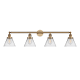 A thumbnail of the Innovations Lighting 215 Large Cone Brushed Brass / Clear