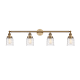 A thumbnail of the Innovations Lighting 215-10-42 Bell Vanity Brushed Brass / Deco Swirl