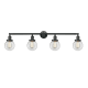 A thumbnail of the Innovations Lighting 215-S-6 Beacon Matte Black / Clear