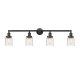 A thumbnail of the Innovations Lighting 215-10-42 Bell Vanity Matte Black / Deco Swirl