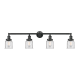 A thumbnail of the Innovations Lighting 215-10-42 Bell Vanity Matte Black / Clear