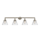 A thumbnail of the Innovations Lighting 215 Large Cone Satin Brushed Nickel / Clear