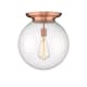 A thumbnail of the Innovations Lighting 221-1F-18-16 Beacon Flush Antique Copper / Seedy