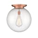 A thumbnail of the Innovations Lighting 221-1F-20-18 Beacon Flush Antique Copper / Seedy