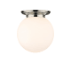 A thumbnail of the Innovations Lighting 221-1F-16-14 Beacon Flush Polished Nickel / Matte White
