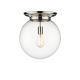 A thumbnail of the Innovations Lighting 221-1F-16-14 Beacon Flush Polished Nickel / Clear