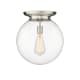 A thumbnail of the Innovations Lighting 221-1F-18-16 Beacon Flush Satin Nickel / Clear