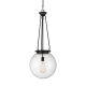 A thumbnail of the Innovations Lighting 221-1P-40-16 Beacon Pendant Matte Black / Seedy