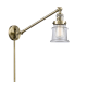 A thumbnail of the Innovations Lighting 237 Small Canton Antique Brass / Clear