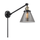 A thumbnail of the Innovations Lighting 237 Large Cone Black / Antique Brass / Smoked
