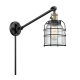 A thumbnail of the Innovations Lighting 237 Small Bell Cage Black Antique Brass / Seedy