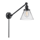 A thumbnail of the Innovations Lighting 237 Large Cone Matte Black / Clear