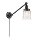 A thumbnail of the Innovations Lighting 237-25-8 Bell Sconce Matte Black / Deco Swirl