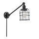 A thumbnail of the Innovations Lighting 237 Small Bell Cage Matte Black / Clear