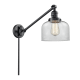 A thumbnail of the Innovations Lighting 237 Large Bell Matte Black / Clear