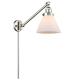 A thumbnail of the Innovations Lighting 237 Large Cone Satin Brushed Nickel / Matte White Cased