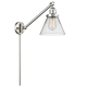 A thumbnail of the Innovations Lighting 237 Large Cone Satin Brushed Nickel / Clear