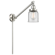 A thumbnail of the Innovations Lighting 237 Small Bell Satin Brushed Nickel / Clear