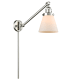 A thumbnail of the Innovations Lighting 237 Small Cone Satin Brushed Nickel / Matte White Cased