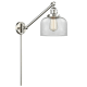 A thumbnail of the Innovations Lighting 237 Large Bell Satin Brushed Nickel / Clear