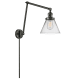 A thumbnail of the Innovations Lighting 238 Large Cone Oiled Rubbed Bronze / Clear