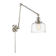 A thumbnail of the Innovations Lighting 238-30-8 Bell Sconce Polished Nickel / Clear Deco Swirl