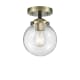 A thumbnail of the Innovations Lighting 284-1C-6 Beacon Black Antique Brass / Clear