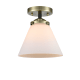 A thumbnail of the Innovations Lighting 284 Large Cone Black Antique Brass / Matte White
