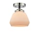 A thumbnail of the Innovations Lighting 284 Fulton Black Polished Nickel / Matte White